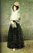 Francisco de Goya the marquesa de  la solana, c. painting